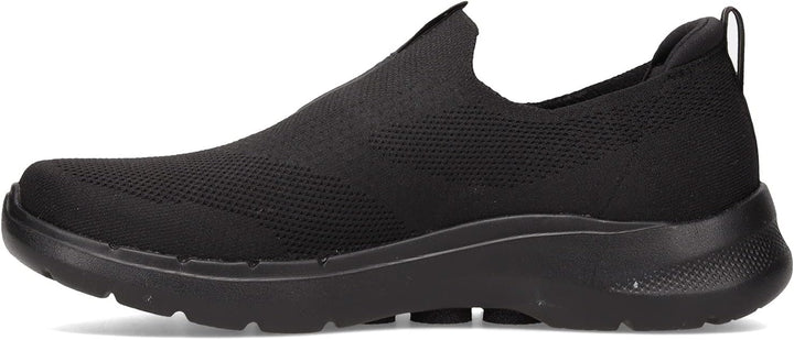 Skechers Herren Go Walk 6 Sneaker 39.5 EU Schwarz, 39.5 EU Schwarz
