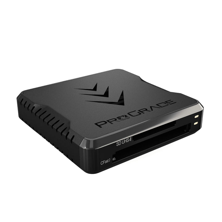 CFast und SD UHS-II Speicherkartenleser mit zwei Steckplätzen von ProGrade Digital | USB 3.2 Gen 2 f
