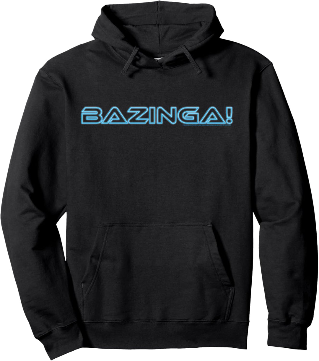 The Big Bang Theory Bazinga Neon Pullover Hoodie