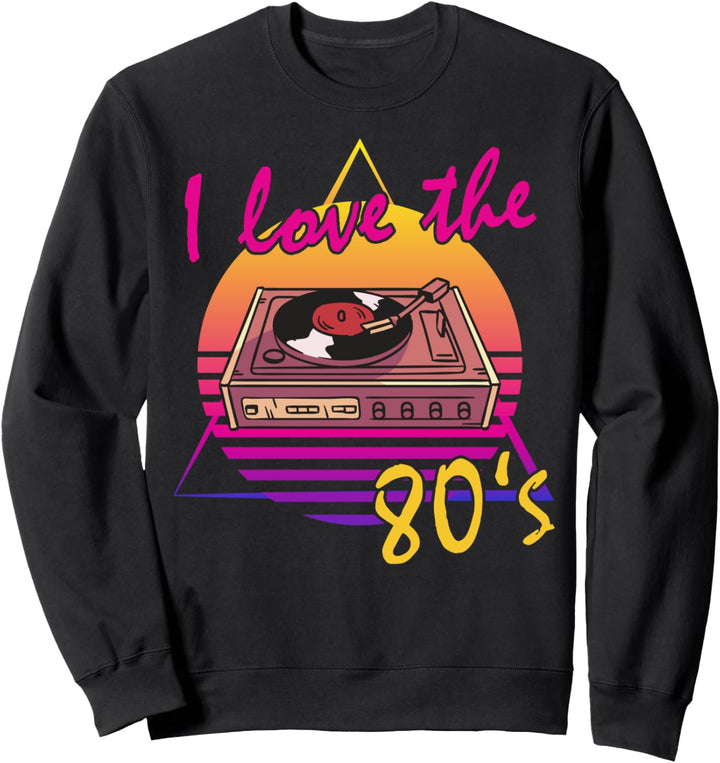 80's Achziger 80er Jahre Musik Sweatshirt