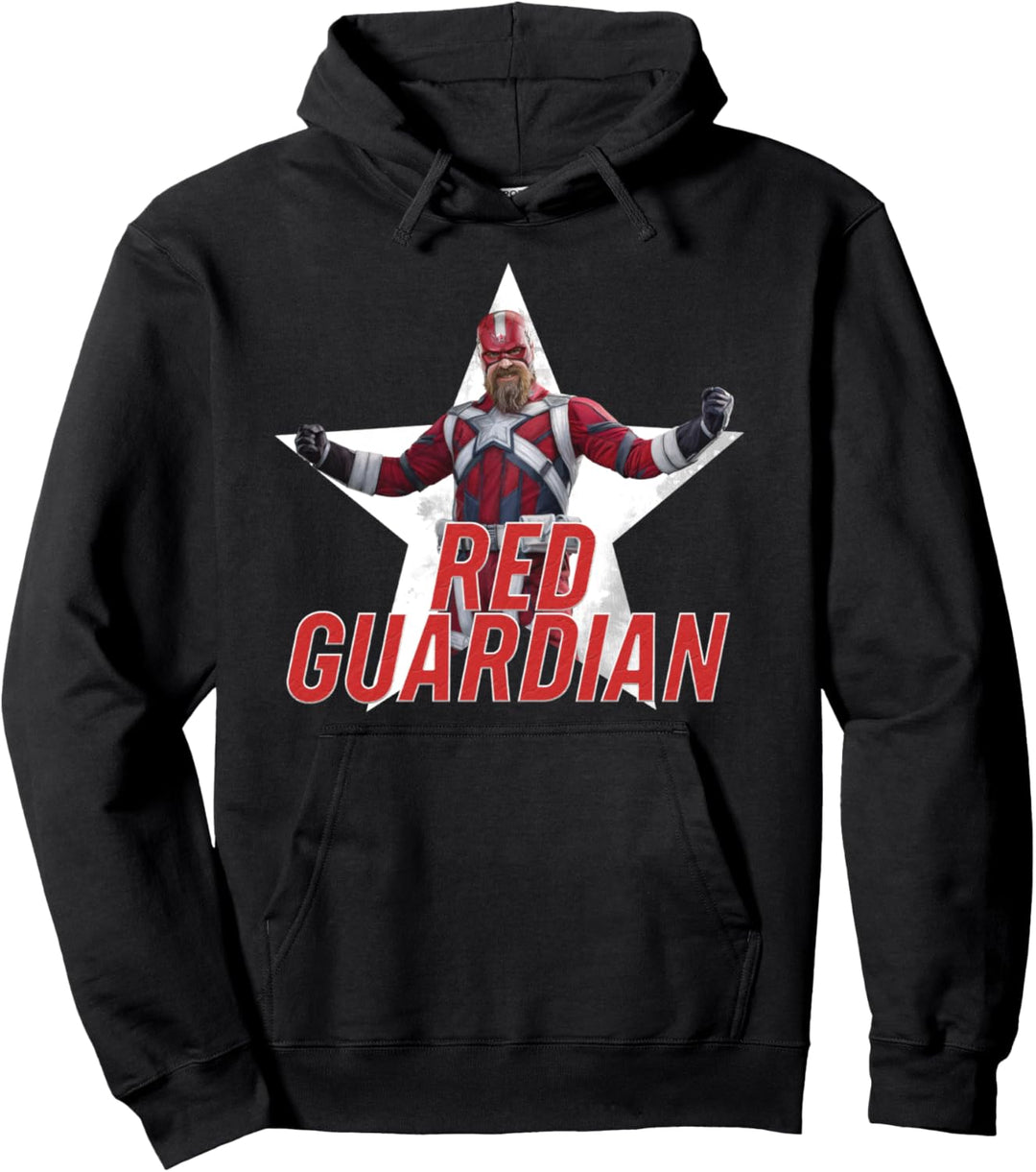 Marvel Black Widow Red Guardian Portrait Pullover Hoodie