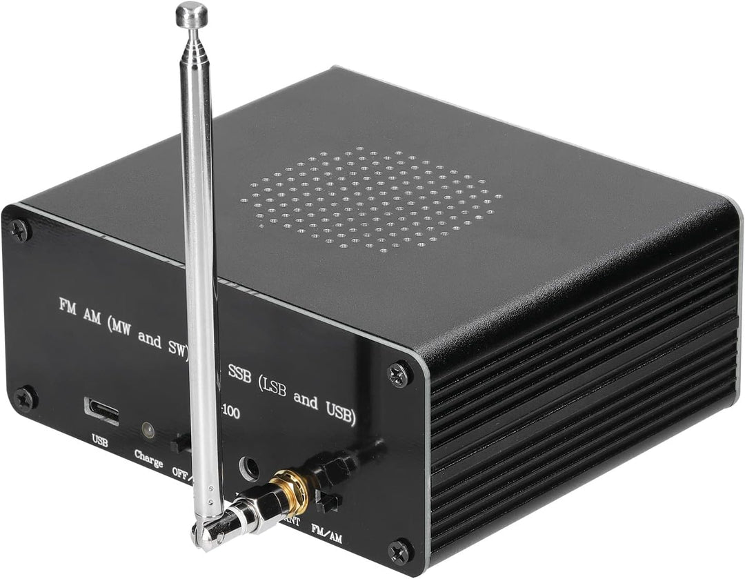 Irfora ATS-100 SI4732/SI4735 Vollwellenband-Radioempfänger FM SSB (LSB und USB) Unterstützt die Send