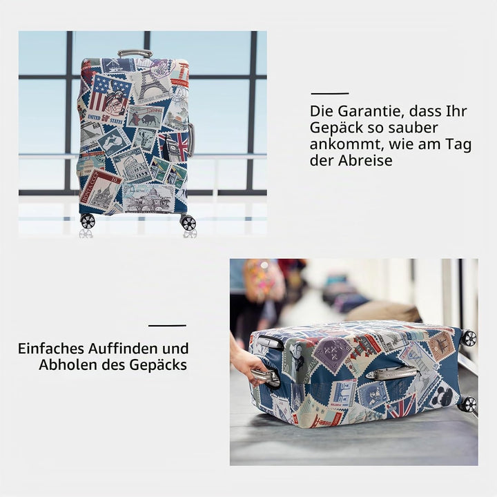 OrgaWise Kofferhülle Luggage Cover Gepäck Cover Gepäckabdeckung for Travel Luggage Schutzhülle Koffe