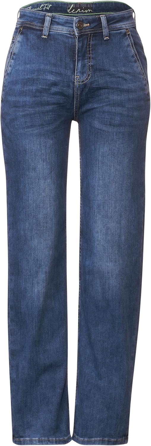 Street One Damen Jeanshose Casual Fit, 32W / 28L