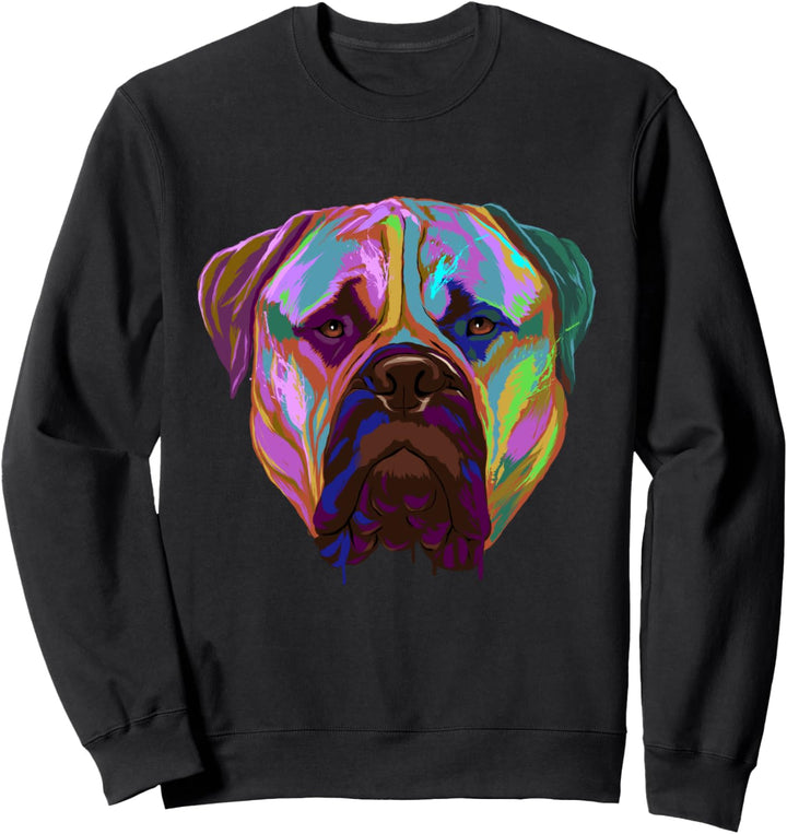 Splash Hund Bullmastiff Sweatshirt