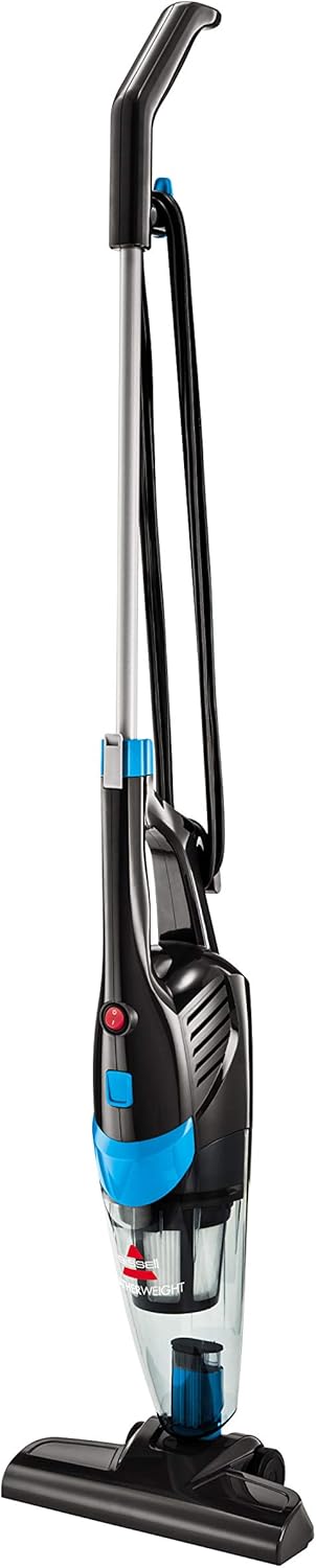 Bissell 2024N Featherweight Pro Stabstaubsauger mit abnehmbarem Handstaubsauger, Beutellos, Mit Kabe