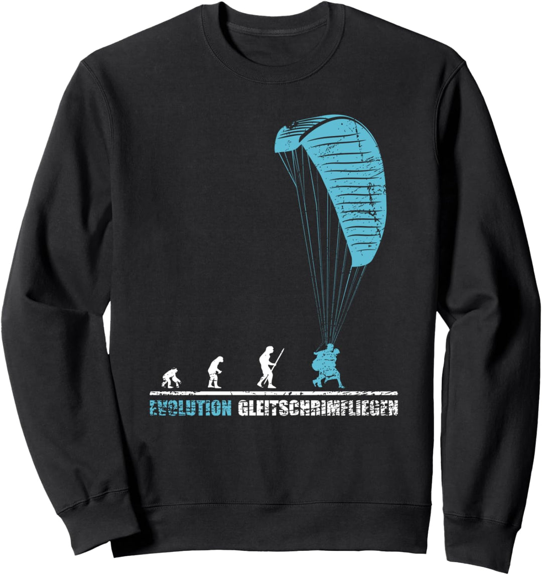 Gleitschirmflieger Fallschirmsprung Paragleiter Paragliding Sweatshirt