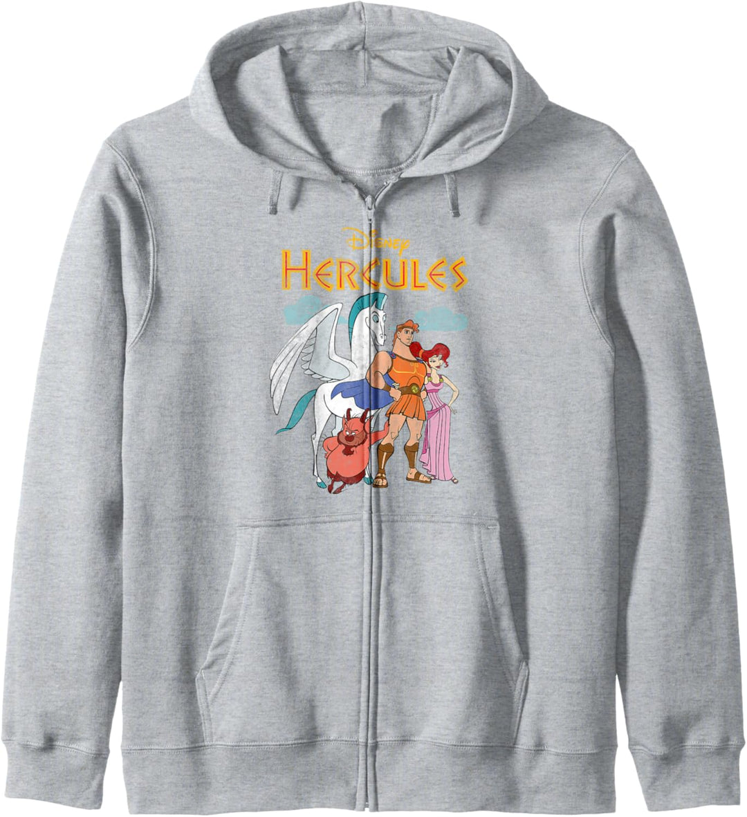 Disney Hercules Classic Group Shot Vintage Kapuzenjacke
