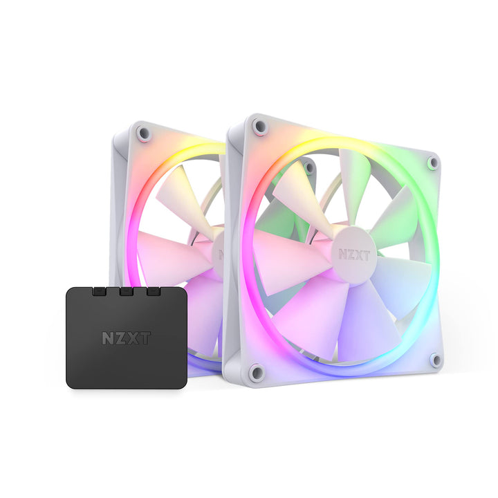 Nzxt F140 RGB Fans - RF-R14DF-W1 - Erweiterte Anpassung der RGB-Beleuchtung – Flüsterleise Kühlung –