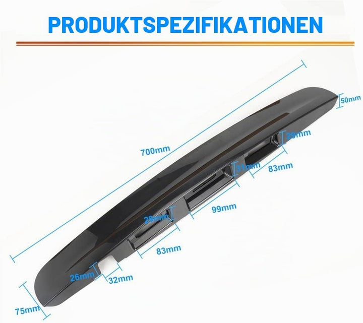 Heckklappen-Kofferraum-Griff für Qashqai J10 JJ10 07-14 mit Kameraloch 90812JD20H