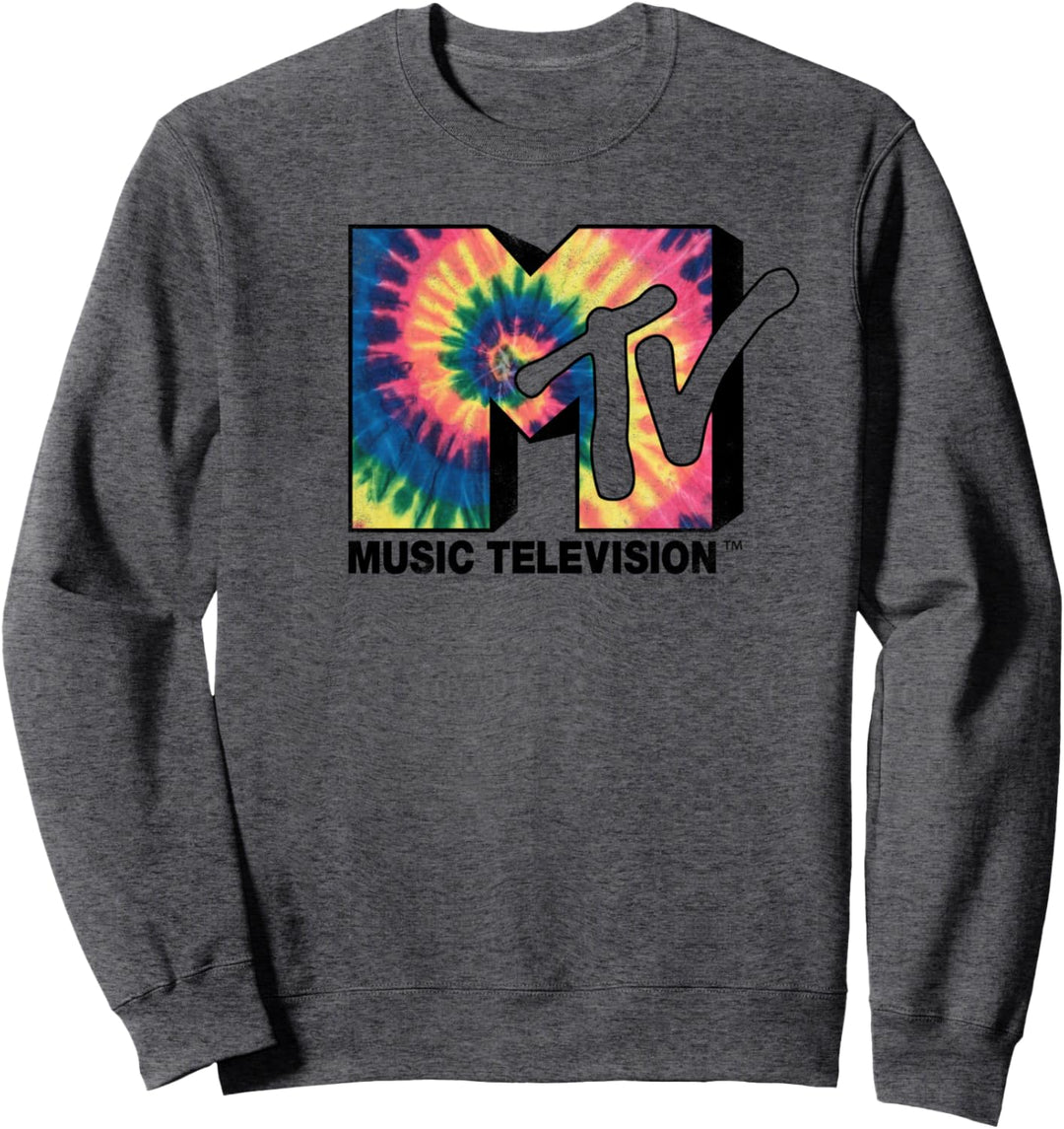 MTV Tye Die Retro Logo Sweatshirt