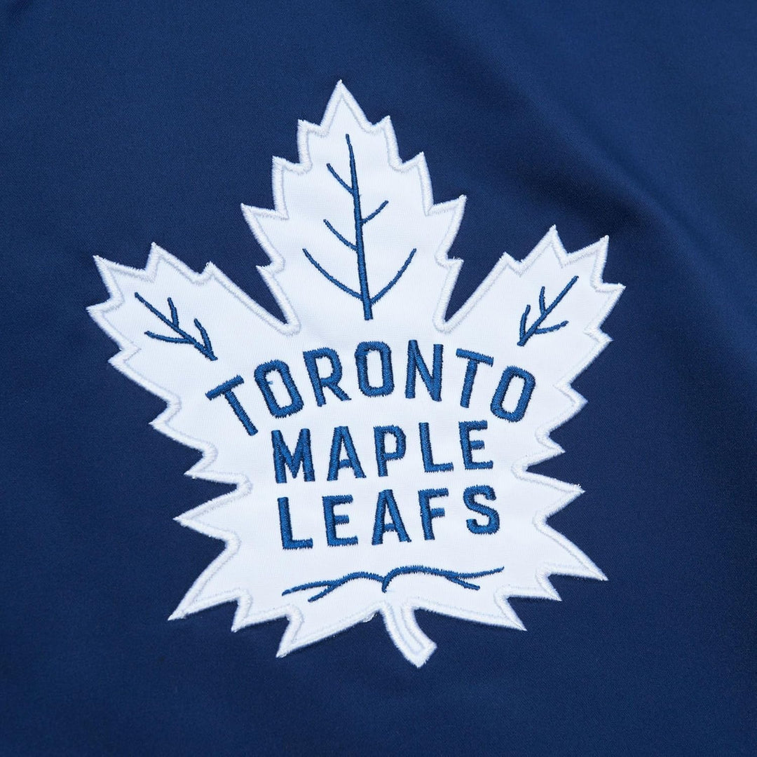 Mitchell & Ness NHL Heavyweight Satin Jacket - NHL, M Toronto Maple Leafs, Navy