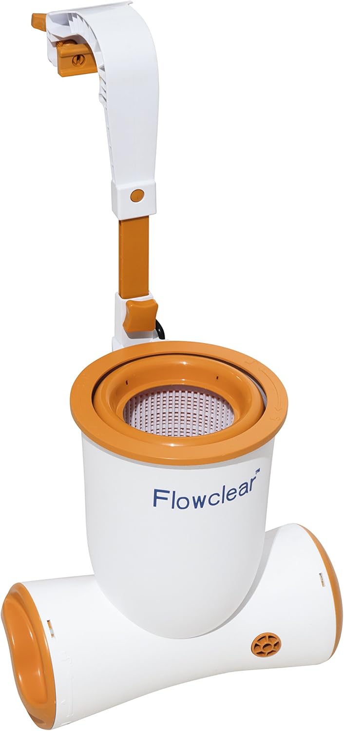 Bestway Flowclear Skimatic Einhängeskimmer/Filterpumpen-Kombination 2.574 l/h 220-240V~/50Hz, Trafo