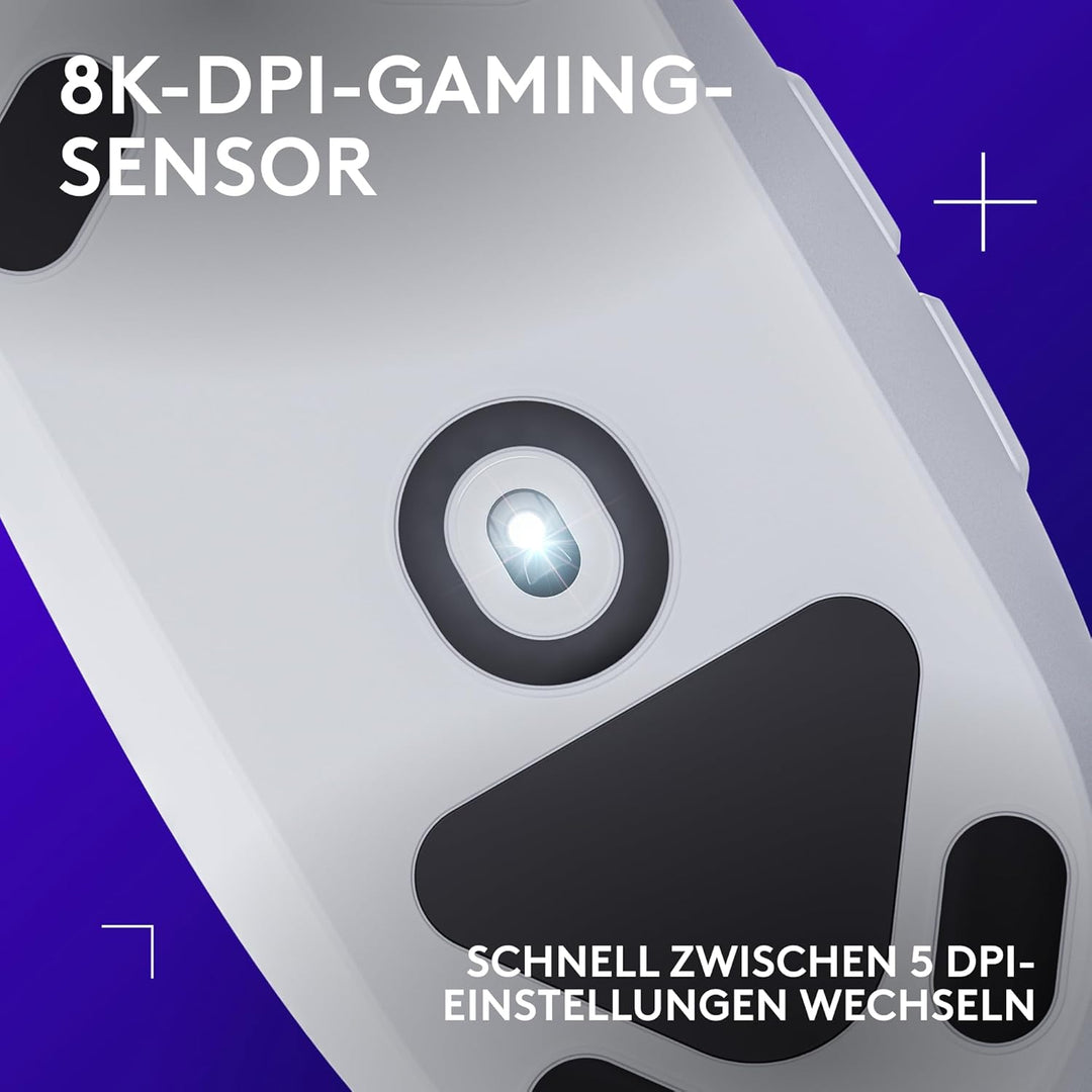 Logitech G203 Gaming-Maus mit anpassbarer LIGHTSYNC RGB-Beleuchtung, 6 programmierbare Tasten, spiel