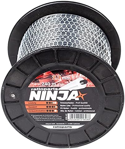 Mähfaden NINJA Copolymer 2,7mm 240m Trimmerfaden rund Nylonfaden