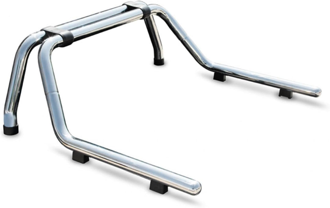 Überrollbügel Rollbar kompatibel mit VW Amarok Edelstahl | Auto Schutz 88mm