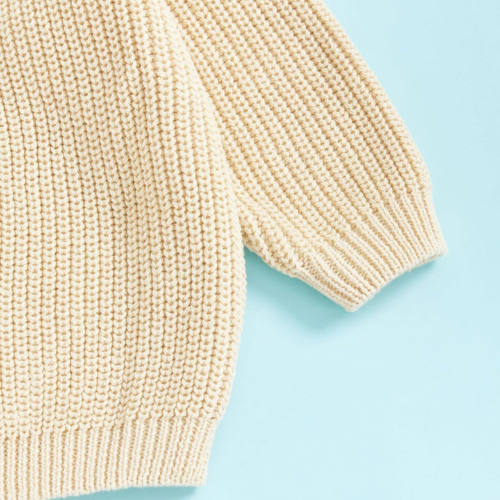 L&ieserram Baby Jungen Mädchen Weihnachten Gestrickt Pullover Jumper Weihnachtspullover Neugeborenen