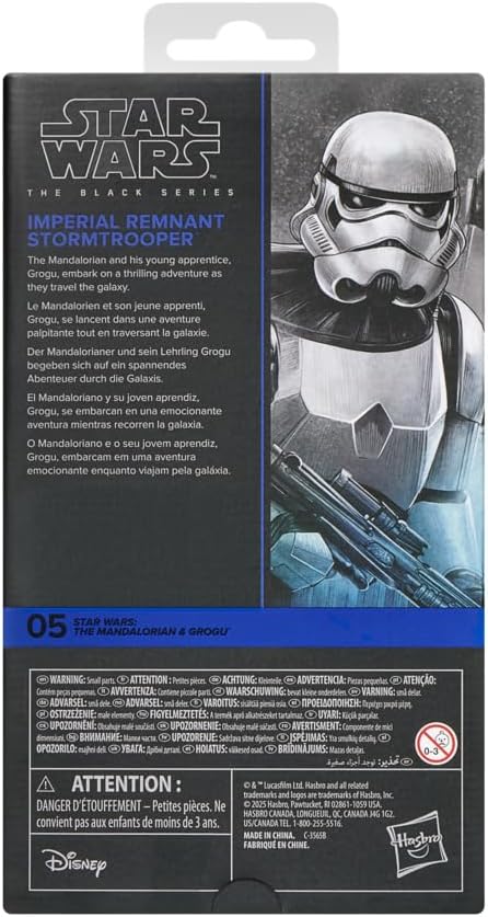 Star Wars The Black Series Restimperium Sturmtruppler, The Mandalorian &amp; Grogu Action-Figur (15 cm)