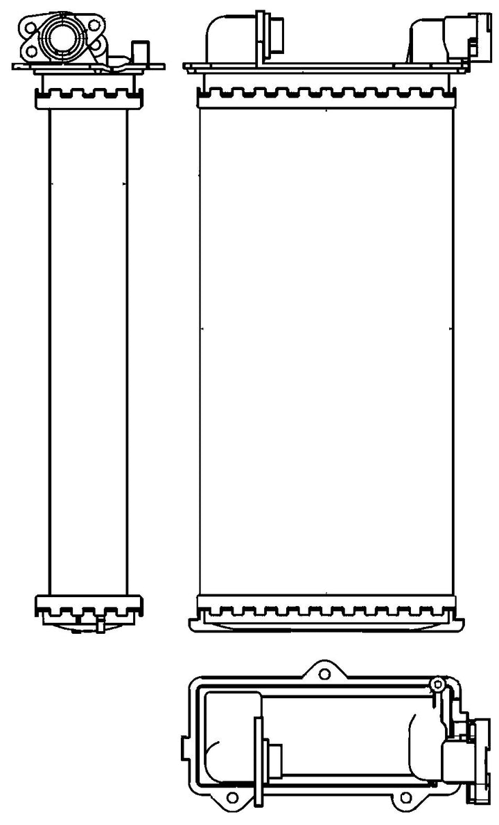 HELLA 8FH 351 000-531 Wärmetauscher