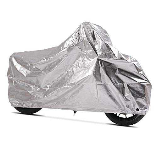 Motorrad Abdeckplane Aluminium Abdeckhaube Faltgarage Tourtecs Alu XL