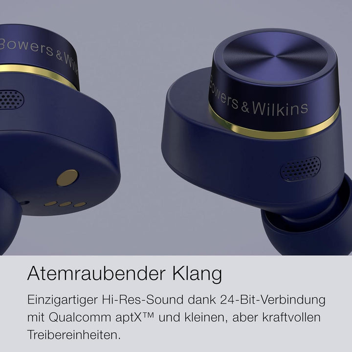 Bowers &amp; Wilkins Pi7 S2 (Modelljahr 2023) kabellose True Wireless Noice Cancelling Kopfhörer mit Blu