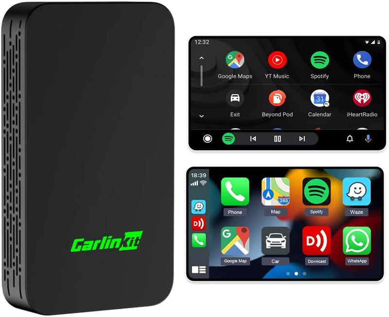 Carlinkit 5.0 2air CarPlay Wireless und Android Auto Wireless Adapter,für Autos mit CarPlay und Andr