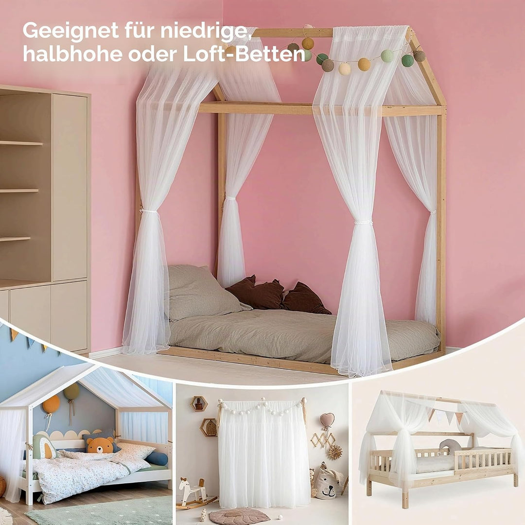 2 Stück Haus-Bettwäsche-Set, Bettdecke für die Heimbett-Dekoration, Bettdecke Haus-Dekoration für Ju