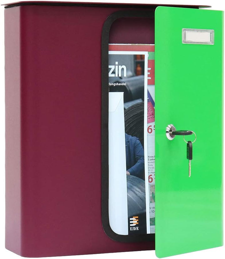 Rottner Briefkasten Splashy (Berry Neongrün), Berry Neongrün