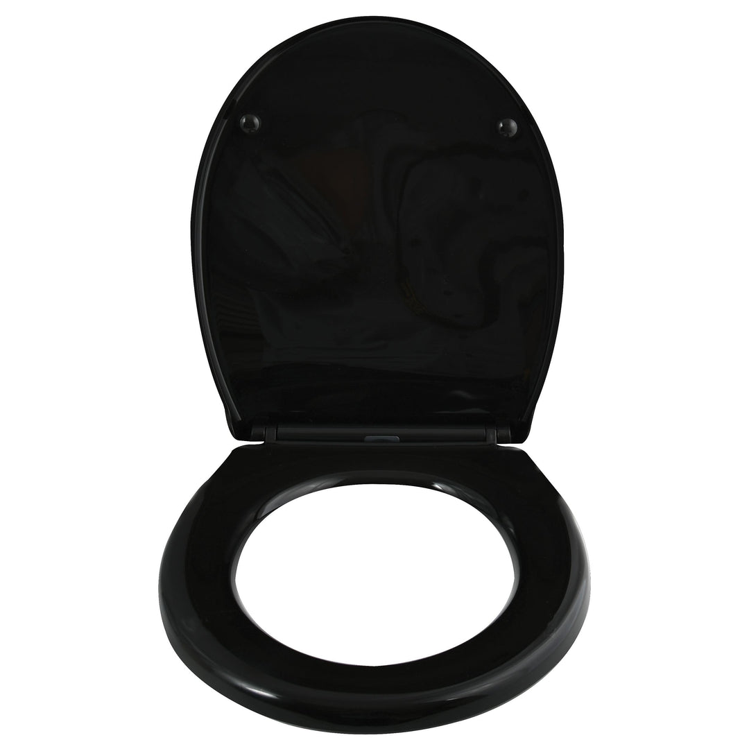 spirella Toilettendeckel oval Klodeckel mit Quick-Release-Funktion und Softclose Absenkautomatik. An