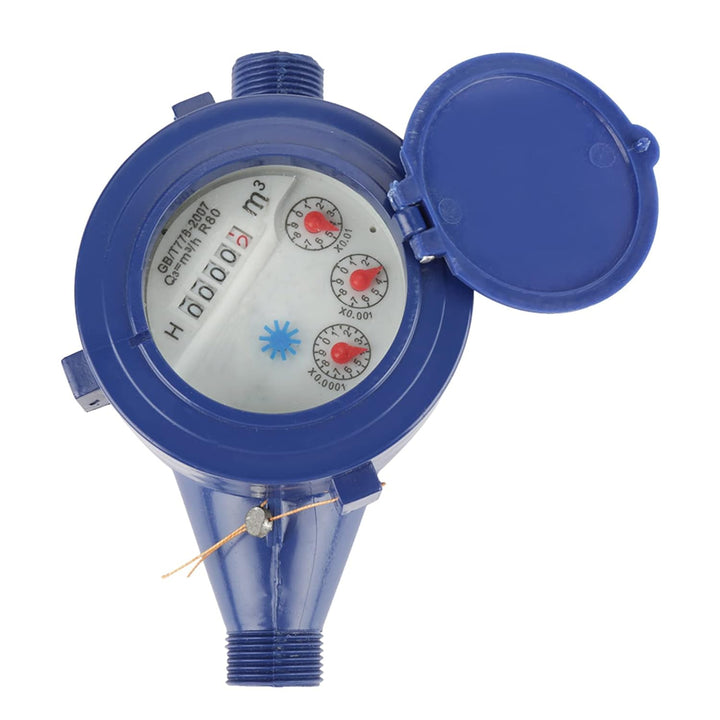 DN15 Kaltwasserzähler, Wasserzähler Durchfluss DN15 Wasseruhr Anschluss Kaltwasser-Durchflussmesser