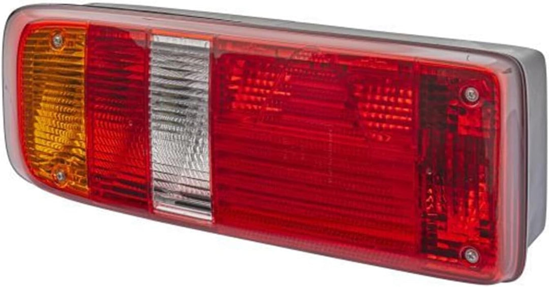 HELLA - Heckleuchte - EasyConn I - Glühlampe - 24V - Anbau/geschraubt - Lichtscheibenfarbe: mehrfarb