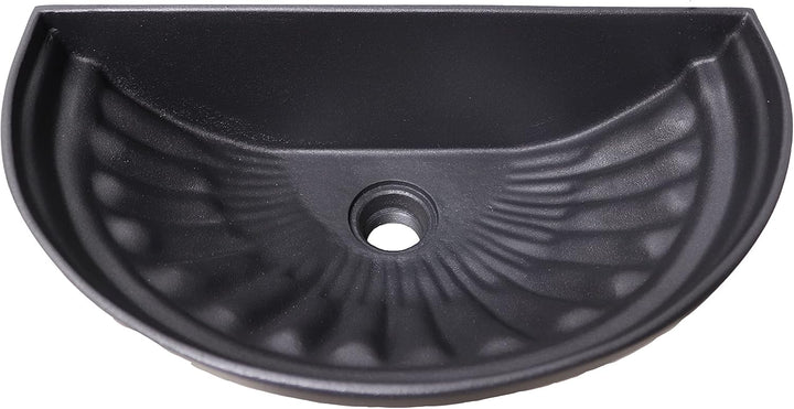 FONDERIA BONGIOVANNI Fontana Muro Siville Farbe Gusseisen mit Wasserhahn MOD.303 aus Messing Brunito