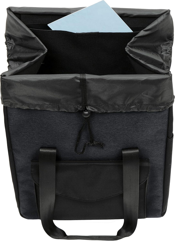 Andersen Shopper Quattro Stahl höhenverstellbar mit Rad Ø 15 und 20 cm und 49 Liter Tasche Senta sch