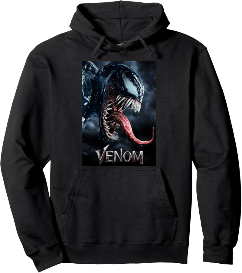 Marvel Venom Tongue Out Poster Pullover Hoodie