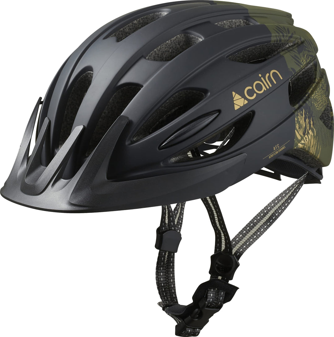 Cairn Fusion Helm, 02 matt schwarzer Wald, S (51/55)