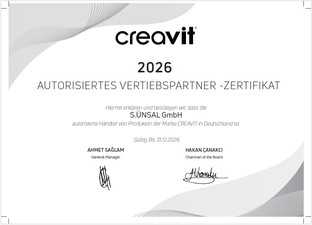 Creavit Dusch-WC Hänge-WC Bidet | Spülrandloses Wand WC mit Soft Close Deckel mit Bidet-Funktion ohn
