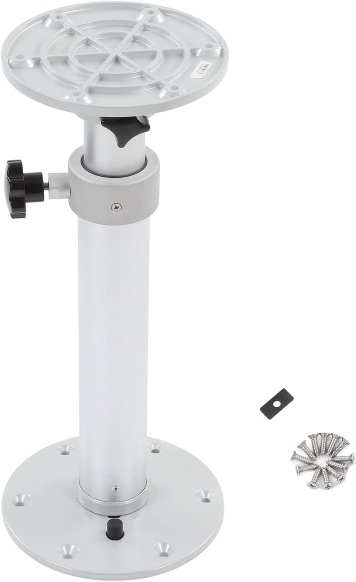 Tischbein, Standfuss 460 Bis 700 Mm, Verstellbar, 360 ° Drehbar, für Wohnmobil, Wohnmobil, Wohnwagen