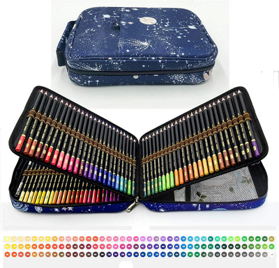 YJYHART 120 Buntstifte Set，Bleistifte Set Zeichenset für Skizzieren und Zeichnen-Zeichenstifte für P