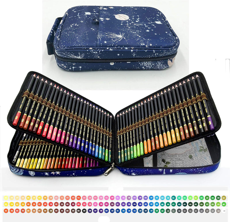 YJYHART 120 Buntstifte Set，Bleistifte Set Zeichenset für Skizzieren und Zeichnen-Zeichenstifte für P