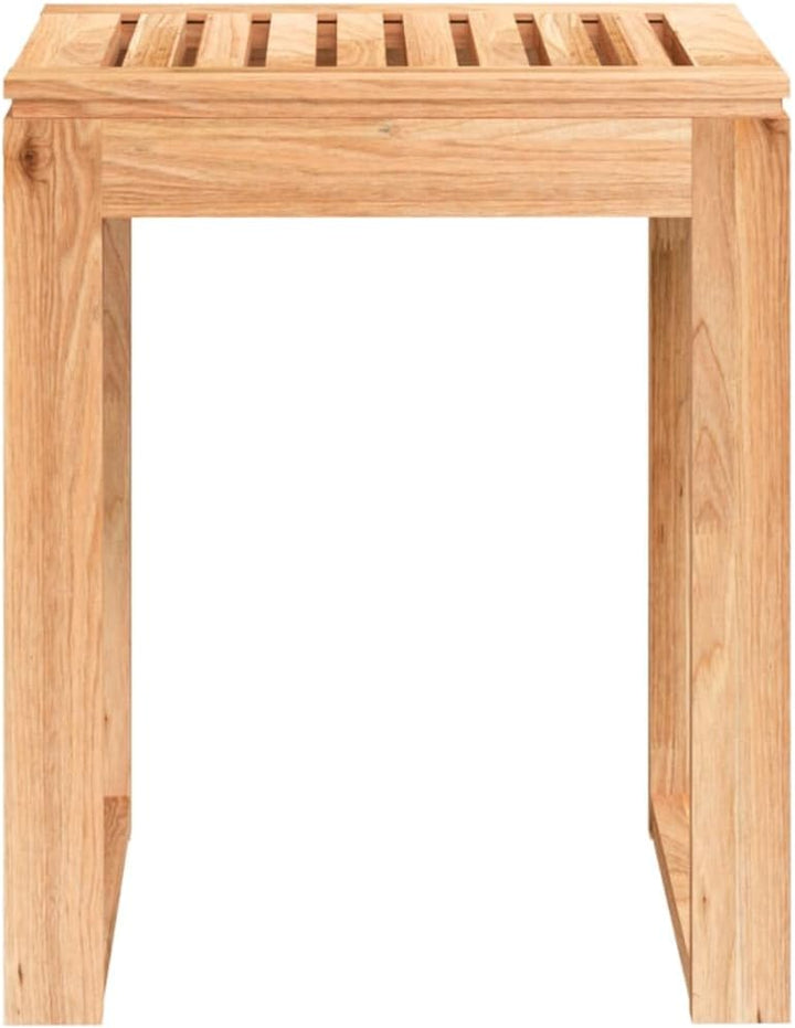 vidaXL Badhocker Duschhocker Duschsitz Duschstuhl Badestuhl Holzhocker Sitzhocker Hocker Stuhl Badez