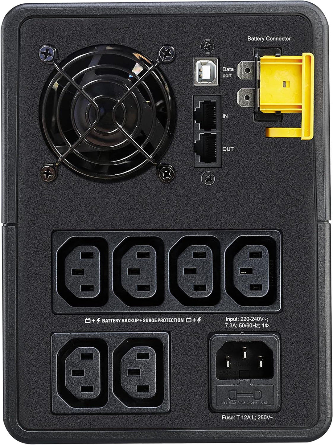 APC Back UPS BX – BX1600MI - unterbrechungsfreie Stromversorgung 1600 VA, Batteriesicherung & Übersp