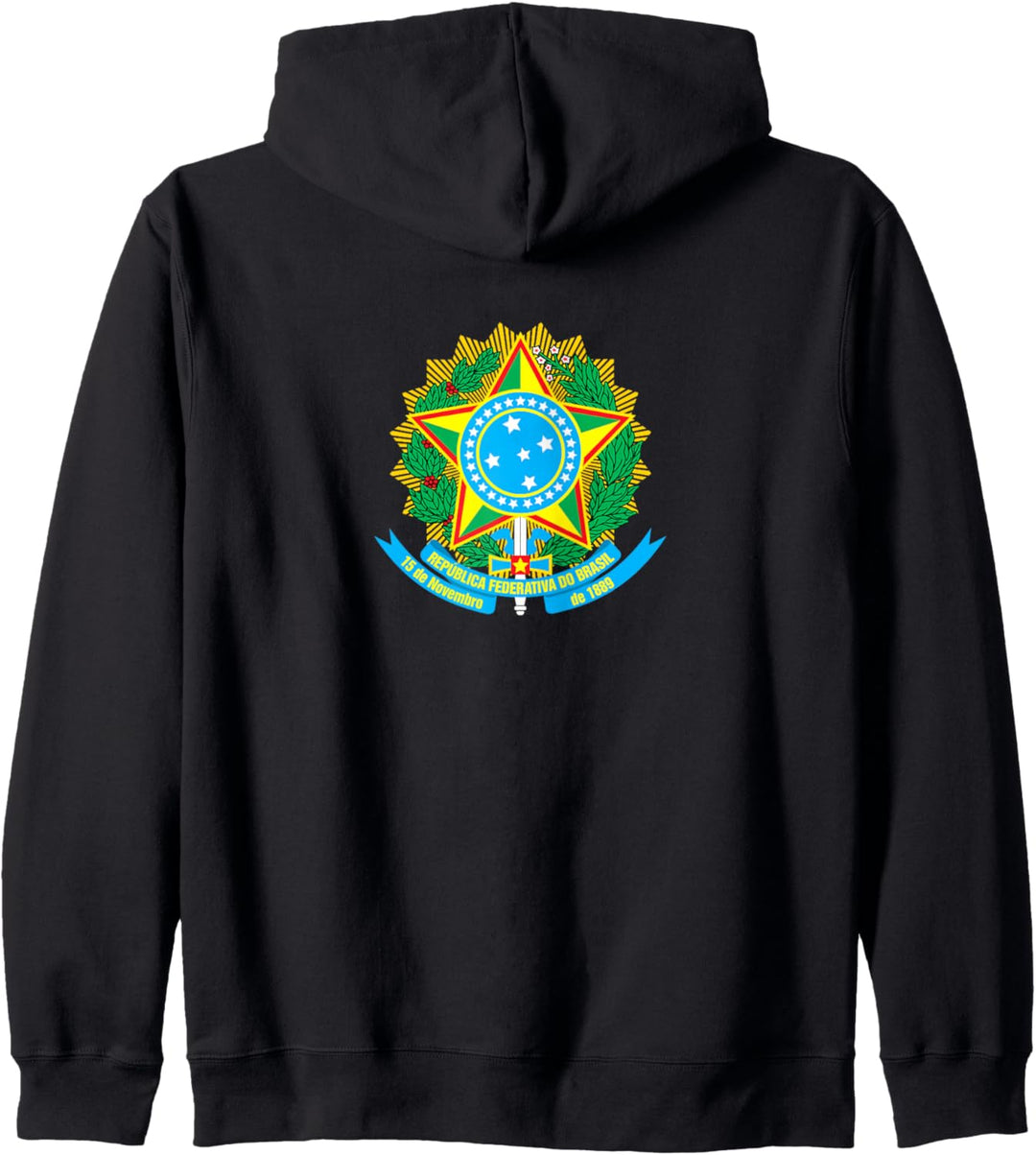 Coat of arms of Brazil (Brasil) Kapuzenjacke