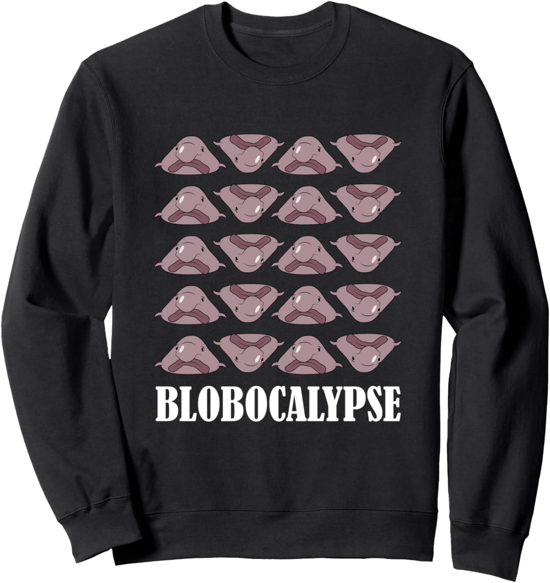 Blobocalypse Apocalypse Blobfisch Sweatshirt