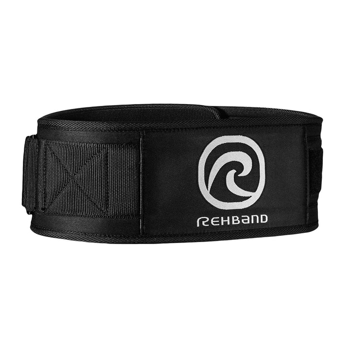 Rehband Gewichthebergürtel Herren &amp; Damen Schwarz, Lifting Belt für Powerlifting, Bodybuilding &amp; Gew