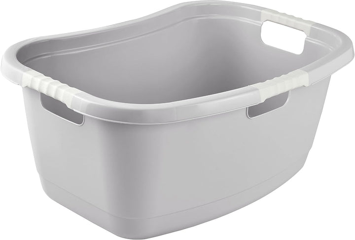 keeeper Ergonomische Wäschewanne, Anti-Rutsch-Softgriffe, 50 l, Janne, Nordic Grey Nordic Grey Einze