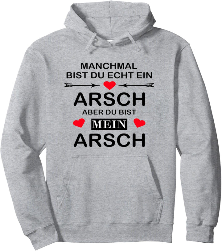 Du bist Meins Liebe Beziehung lustiges Pärchen Pullover Hoodie
