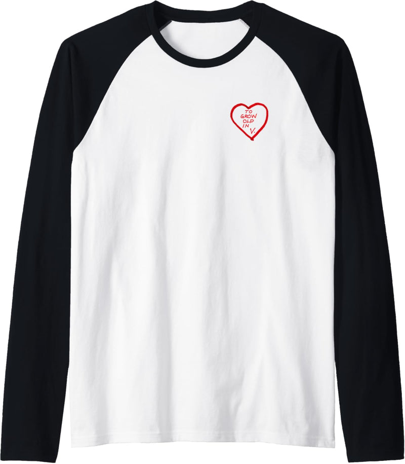 Marvel WandaVision To Grow Old In Heart Raglan