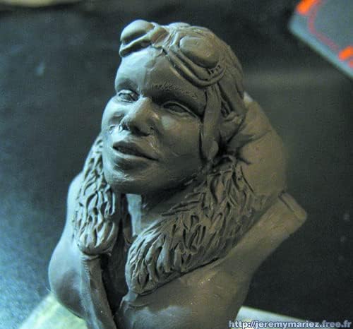 Herbin 5755T - Plastilin für den Modellbau, 5 kg, zum modelieren, HG55, standard, 1 Dose, Grau Dunke