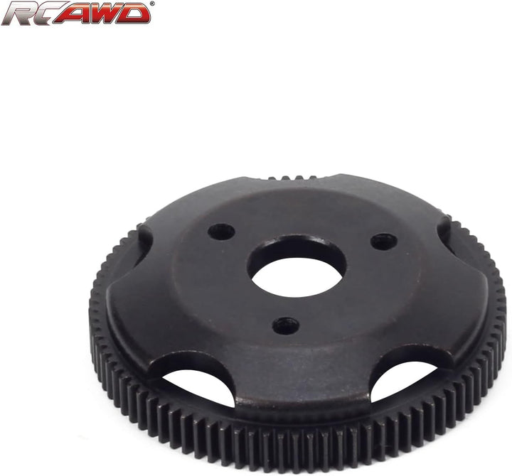 RCAWD 90T 48P Sporengetriebe, RC Metallsporngetriebe für 1/10 Slash 2WD, Rustler VXL, Bandit, Ford F