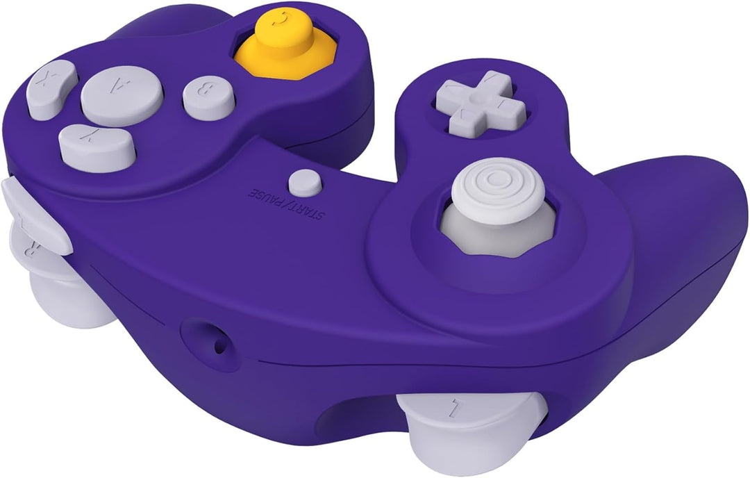 eXtremeRate Ersatz Grips Case Hülle kompatibel mit Nintendo Game Cube Controller, Griff Gehäuse & D-